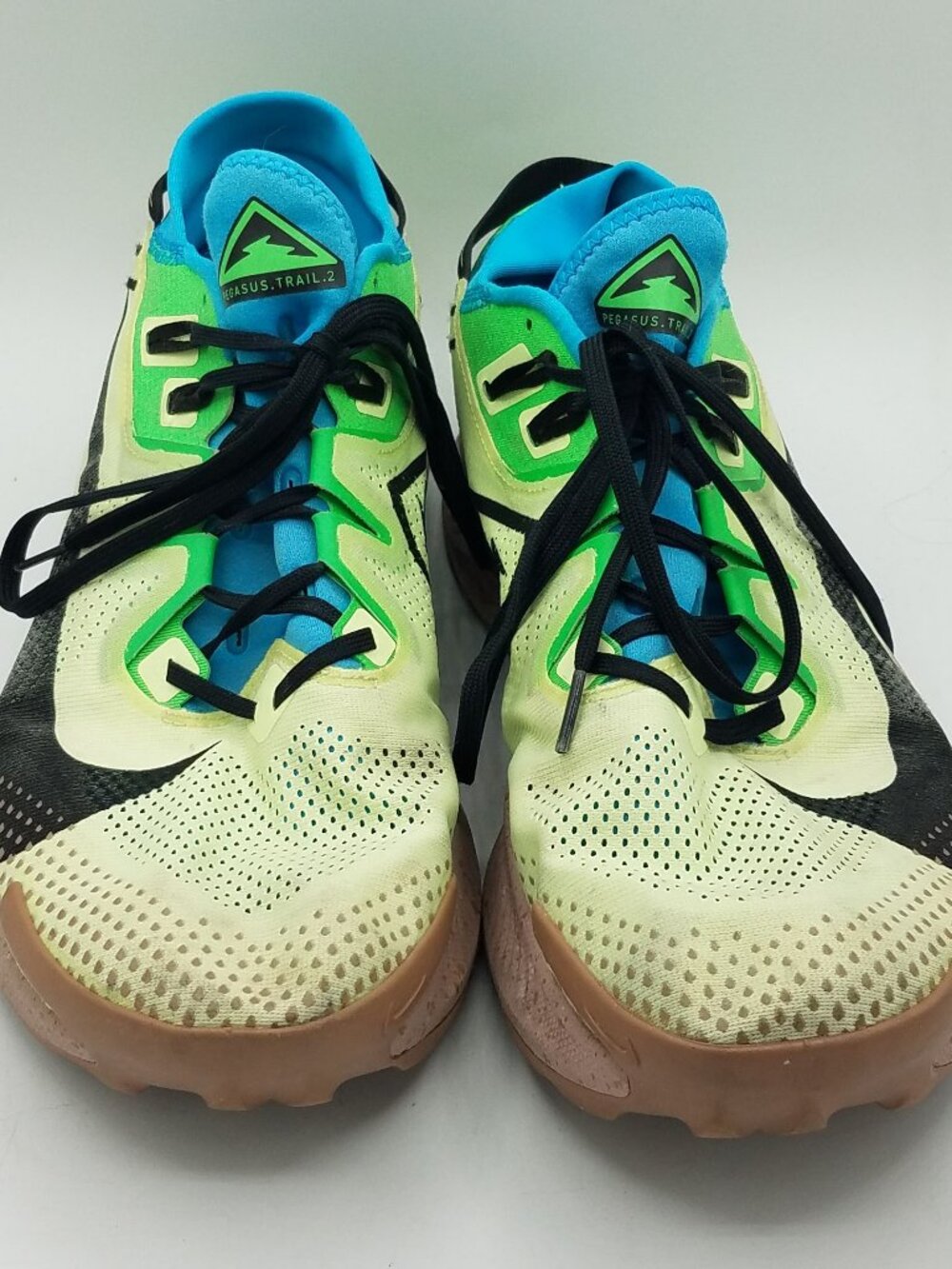 Nike React Pegasus Trail 2 Barely Volt Poison Green Mens 13 CK4305-700